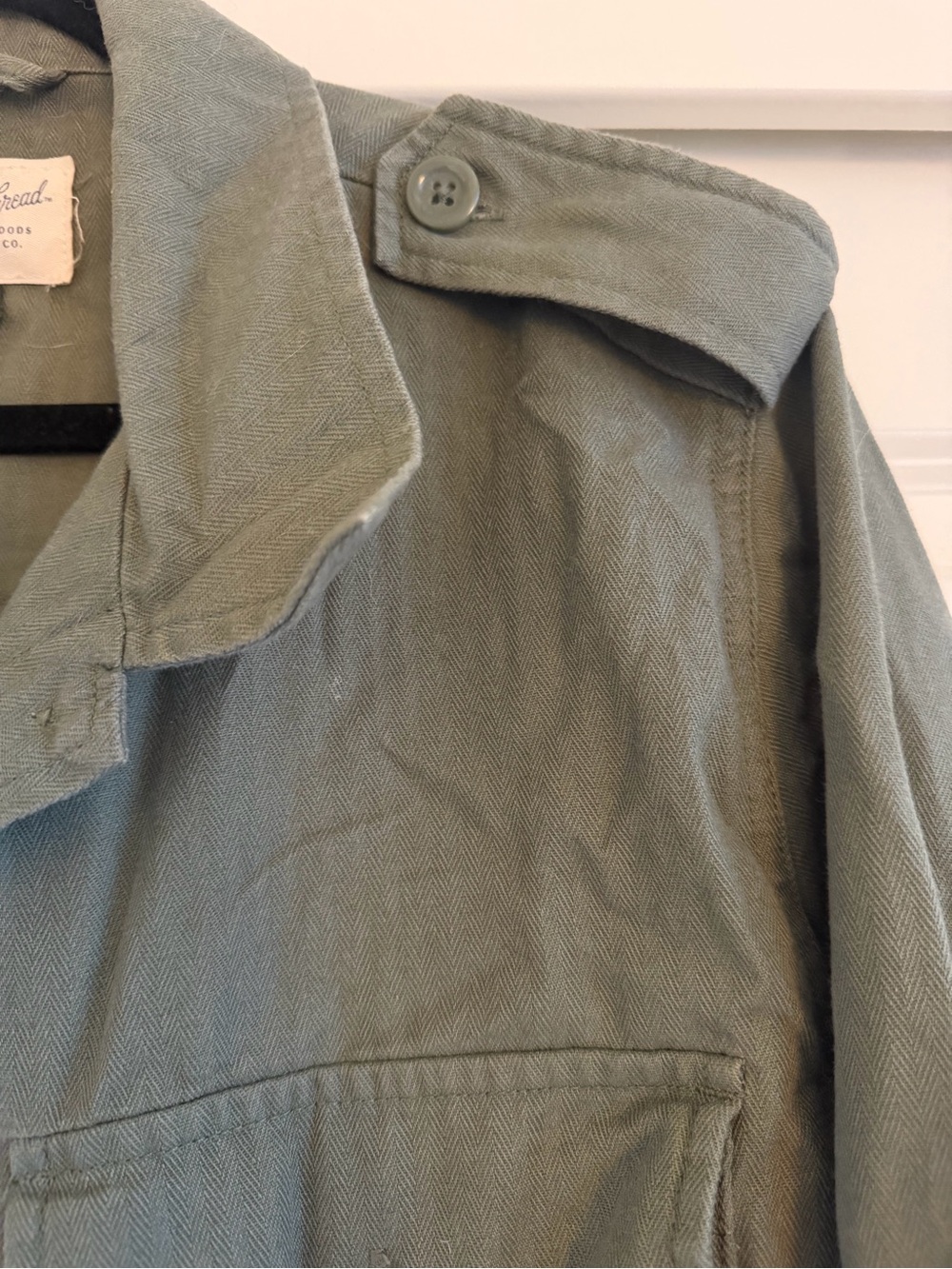 Universal Thread SZ XXL Military-Inspired Olive Green Field Jacket - Picture 3 of 5